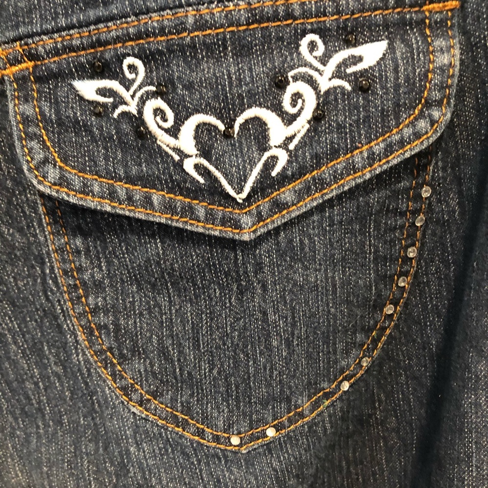 Dkin Rhinestone Jeans size 16 - Picture 7 of 16